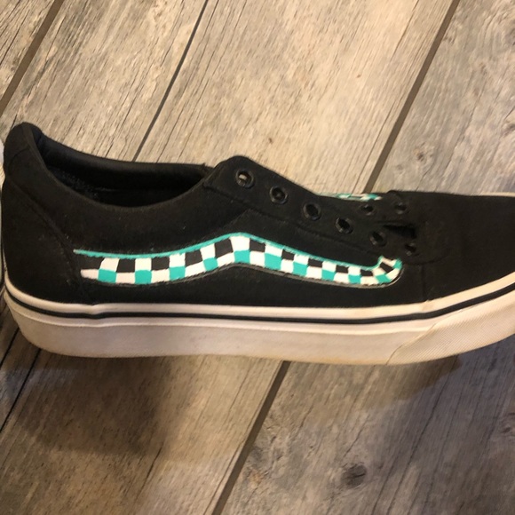 Custom painted Vans, women’s size 9 - Picture 2 of 5